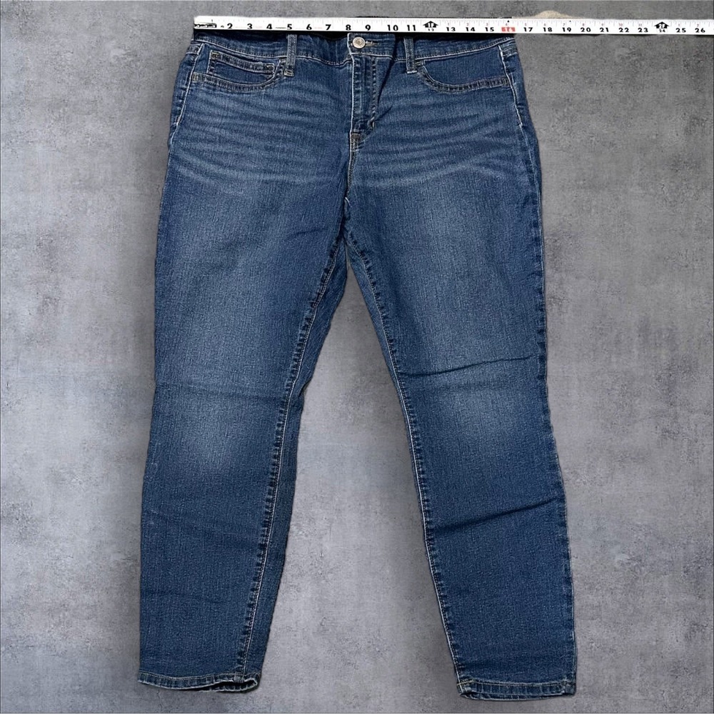 Gap Denim Legging Jeans Women 12/31 Blue Bundle Skinny Knit 3-Pack EUC - Picture 10 of 16